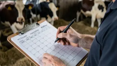Kalendář a tabulka otelení krav podle data krytí s praktickými tipy - ilustrační foto