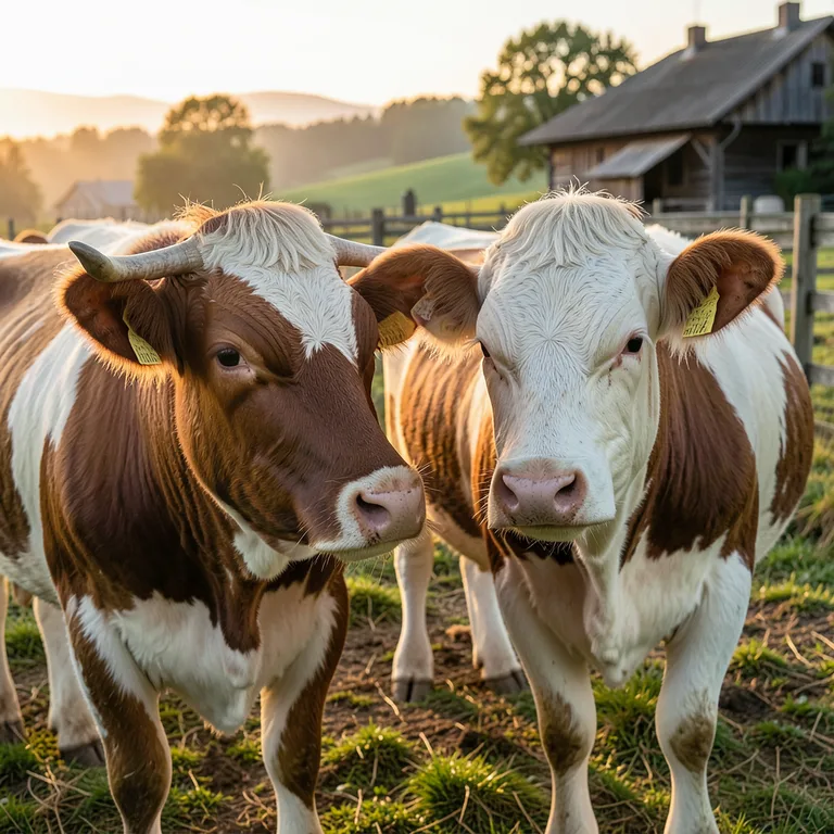 Pravidla a postupy porážky býků a krav - ilustrační foto